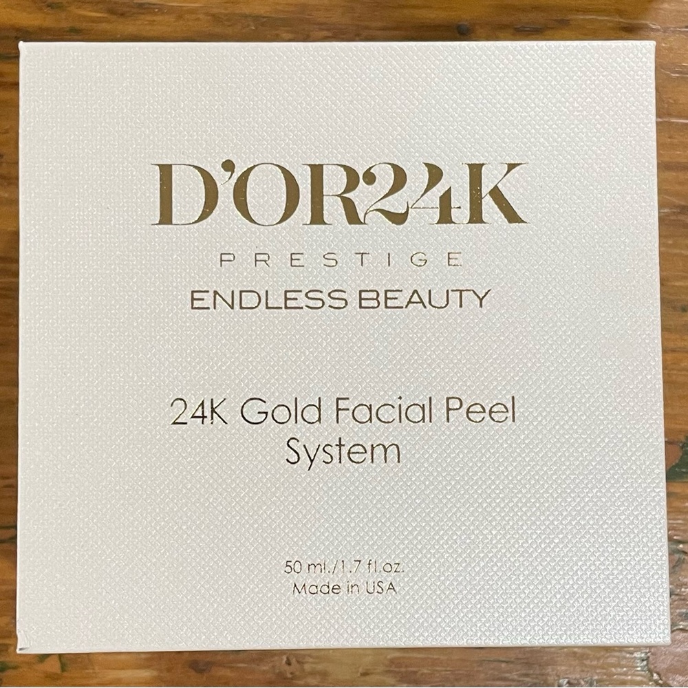 Dior Gold Skincare Peel